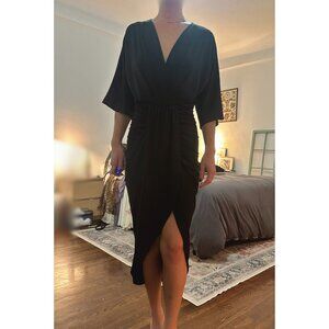 Baltic Born Black Midi Dress